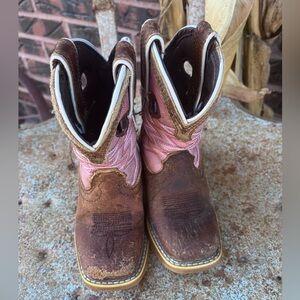 Durango Lil Rebel Pro Bubblegun Western Boot. Girl’s size 8 (toddler).